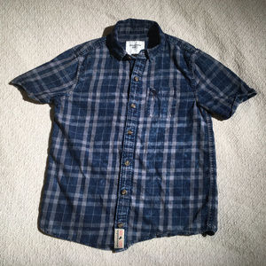 Abercrombie Kids Short Sleeve Plaid Boys (11/12)